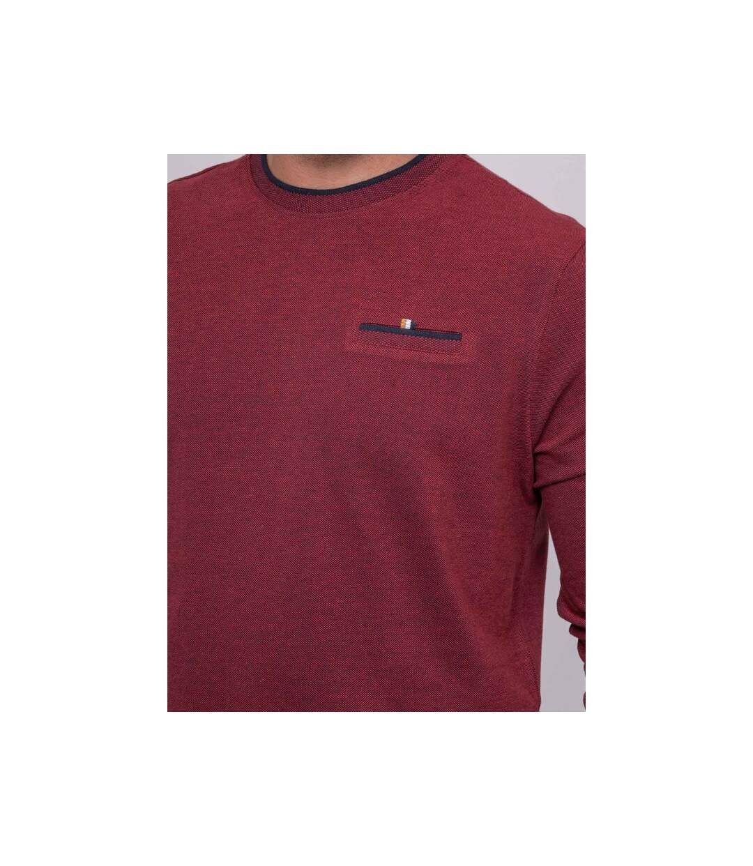 T-shirt manches longues pur coton JUSTONI-3