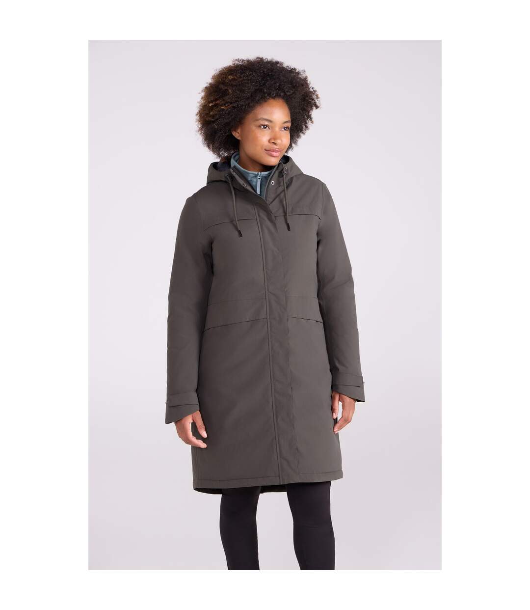 Veste Imperméable Avery Femme Vert Kaki Mountain Warehouse-1