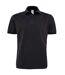 B&C Mens Heavymill Short Sleeve Cotton Polo Shirt (Black) - UTRW3026