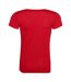 T-shirt Sport Femmes Rouge AWDis-2