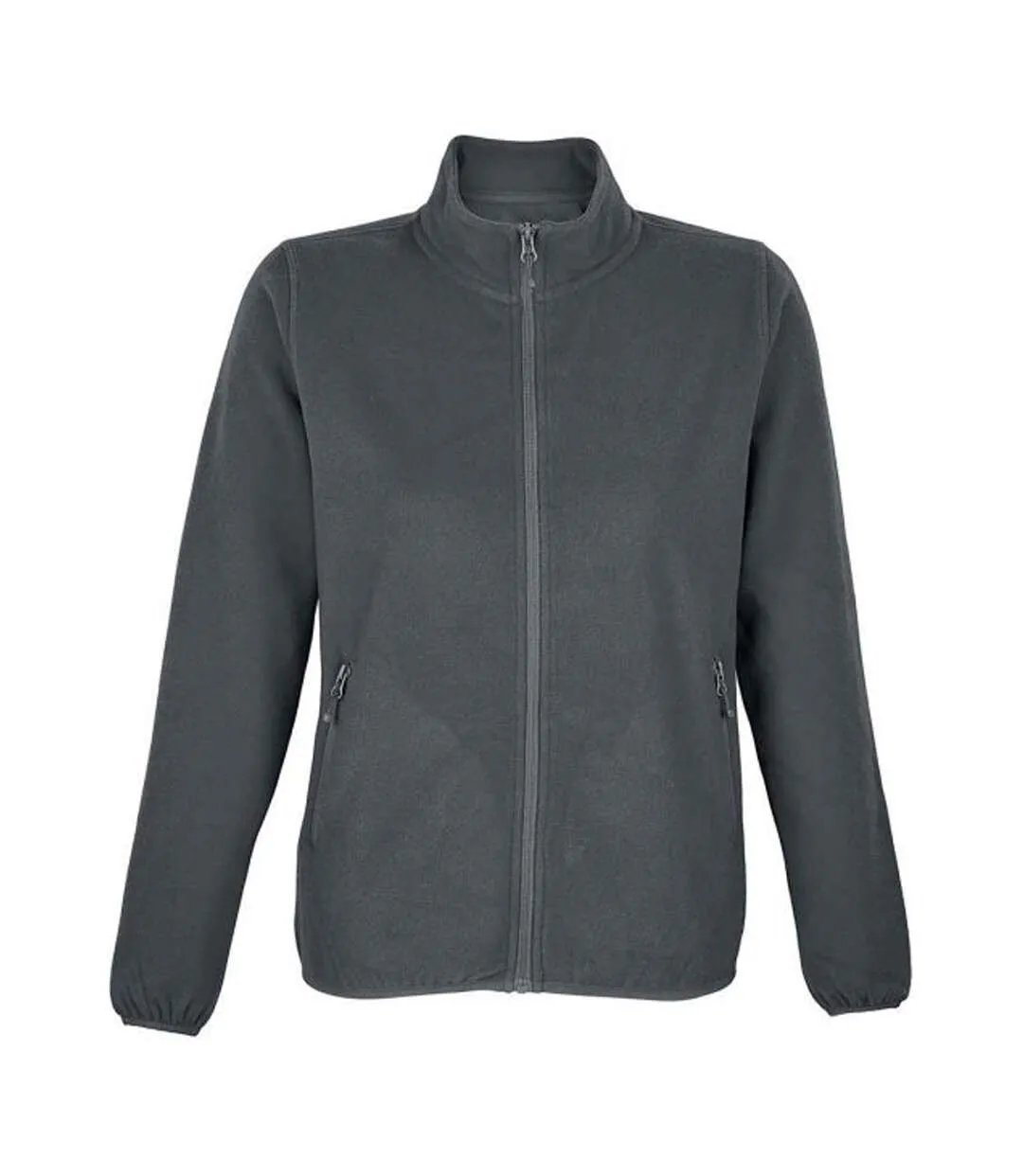 Veste Polaire Factor Femme Gris Charbon Uni SOLS-1