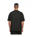 Mens Mock Neck Oversized T-shirt Black Build Your Brand-3