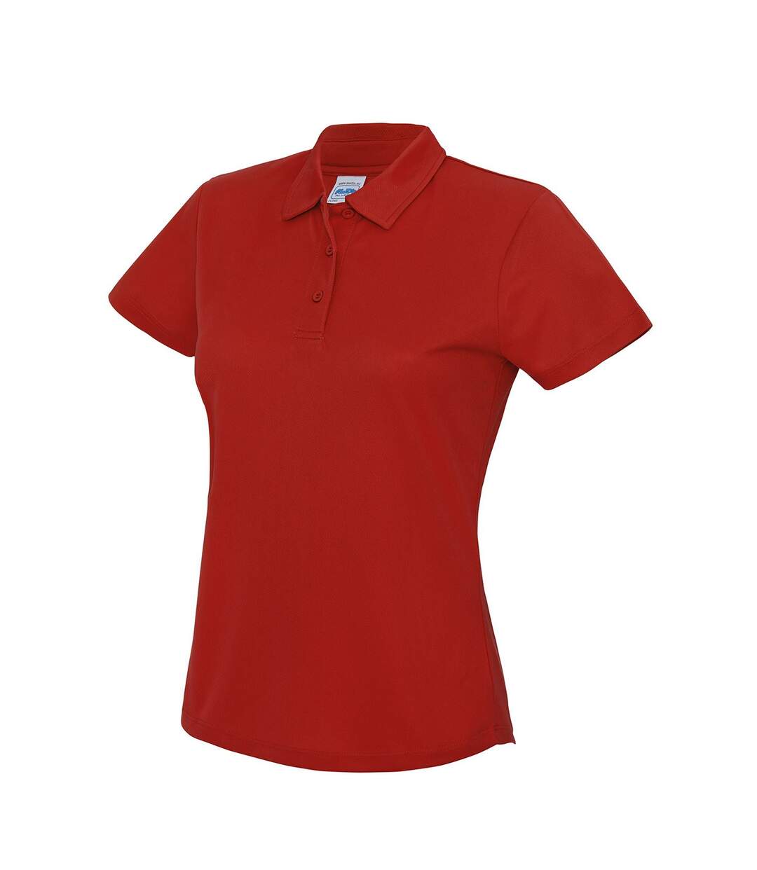 Polo femme rouge feu Awdis-1