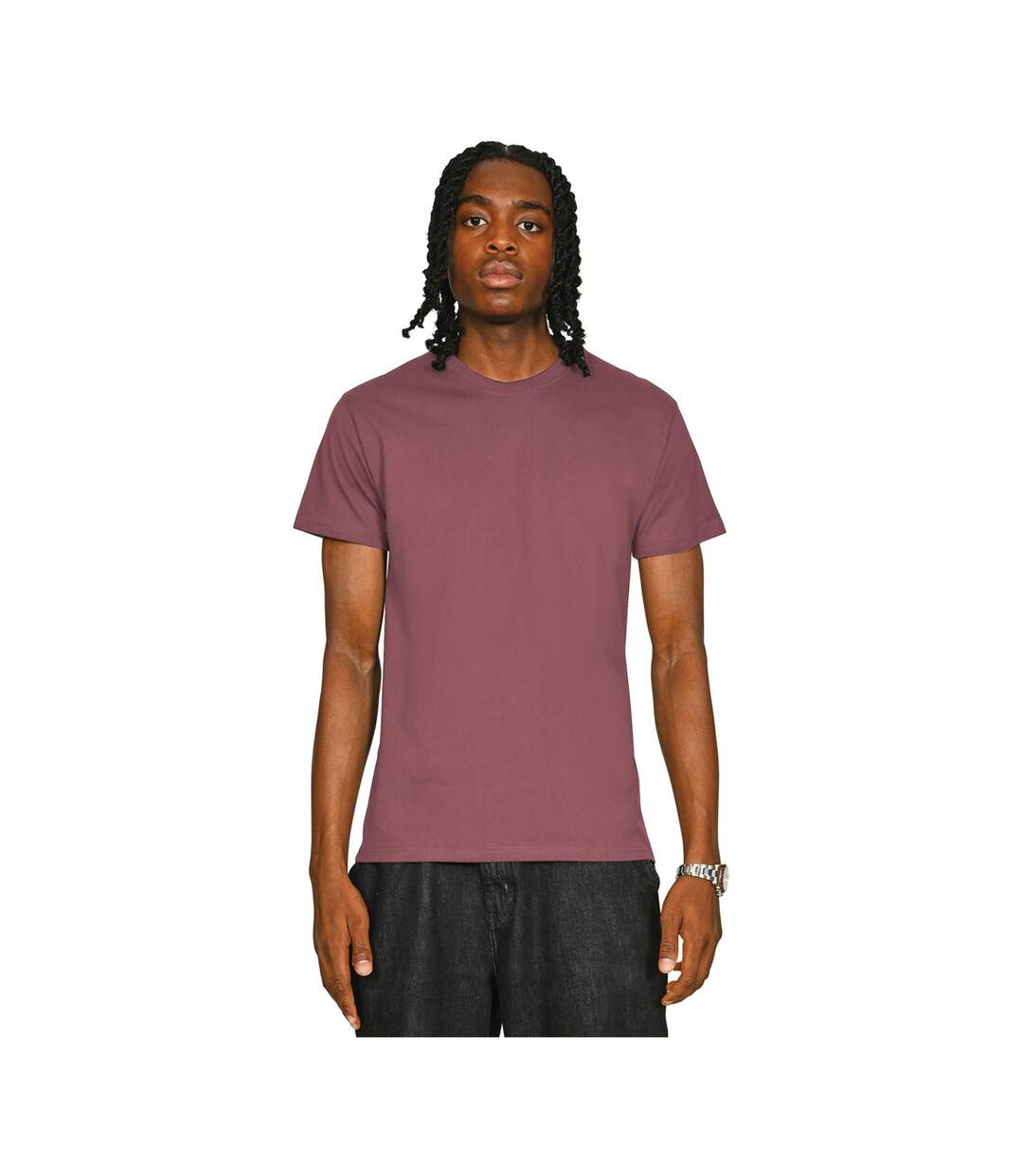 T-shirt Supreme Adulte Mauve Casual Classics-1