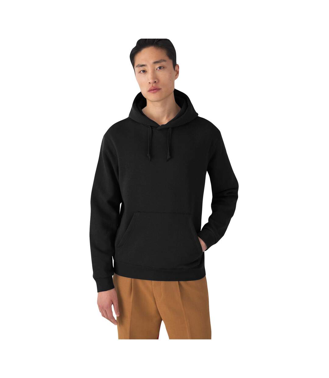B&c Unisexe Adultes Sweatshirt À Capuche/haut De Forme Noir B And C-1