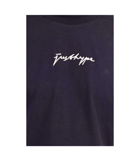 Mens T-shirt Navy Hype