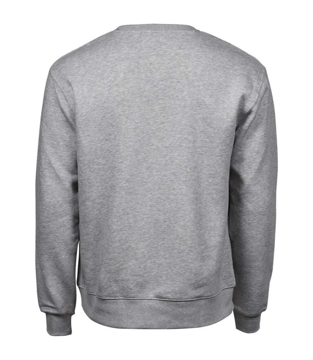 Mens Heavyweight Sweatshirt Heather Grey Tee Jays-2