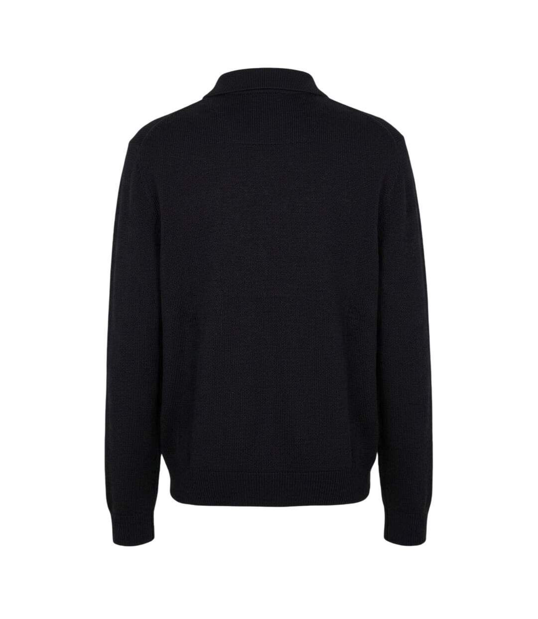 Polo Manches Longues Homme Noir Armani Exchange-2