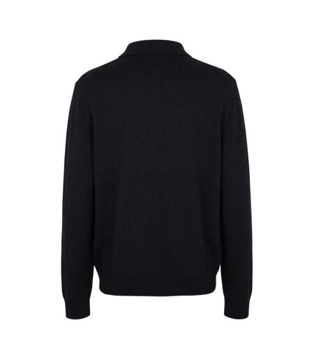 Polo Manches Longues Homme Noir Armani Exchange
