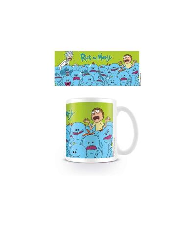 Rick And Morty Mr Meeseeks Mug (Blue/Green) (One Size) - UTPM2238