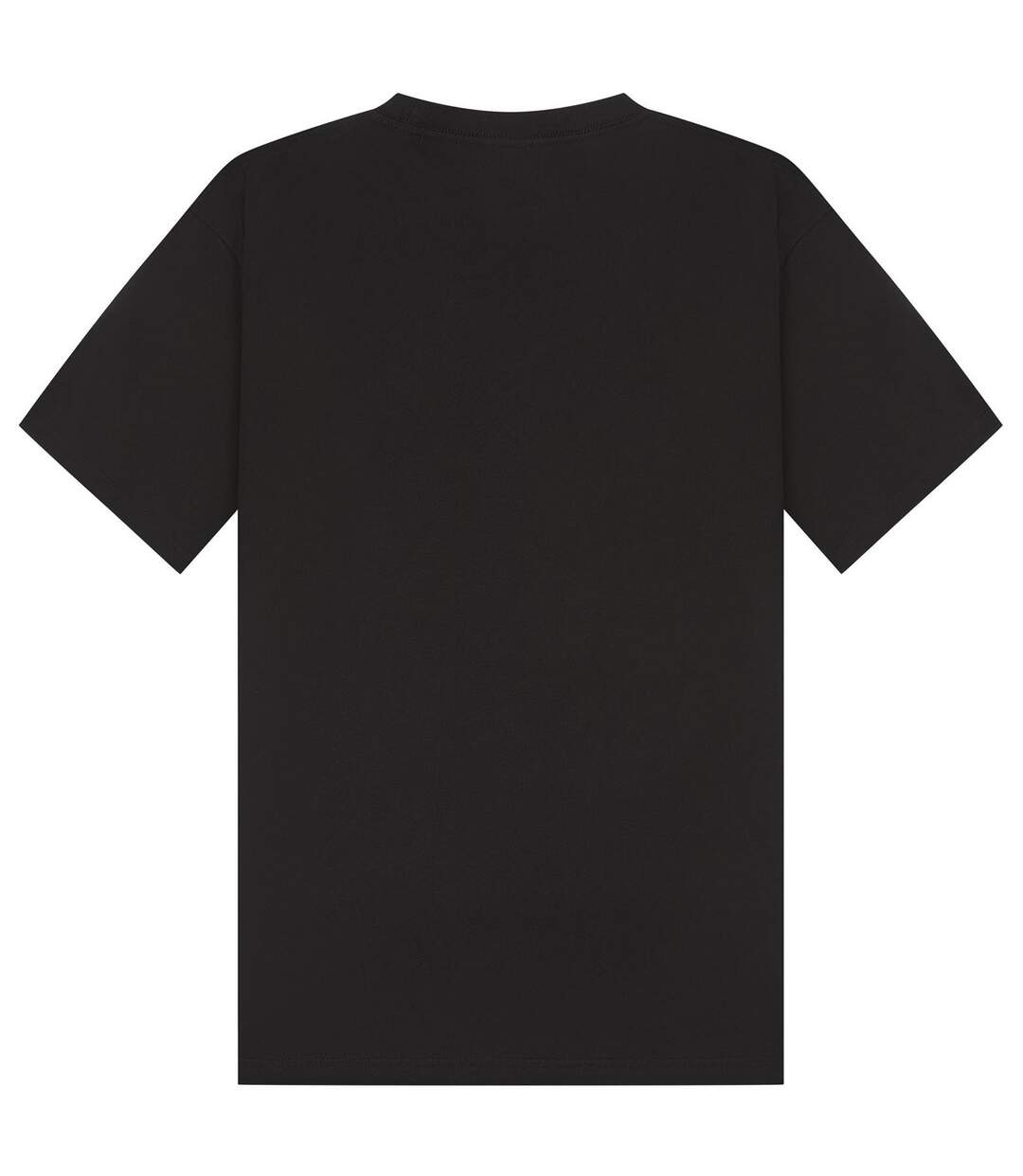 Unisex adult combed ringspun cotton tall oversized t-shirt black Casual Classics-2