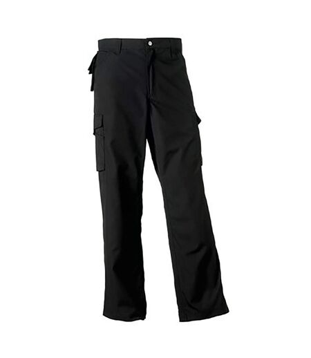 Pantalon De Travail Robuste, Coupe Régulière Homme Noir Russell