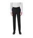 Mens Kingdon Slim Tuxedo Trousers Black Twisted Tailor-2