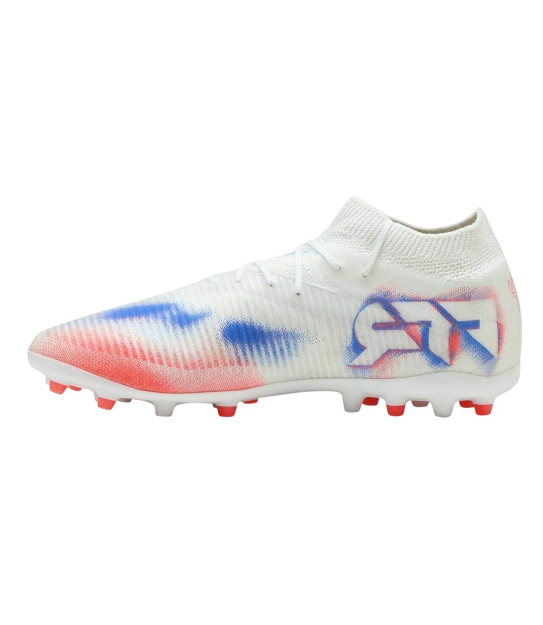 Mens Future 8 Pro Firm Ground Football Boots  White Puma-2