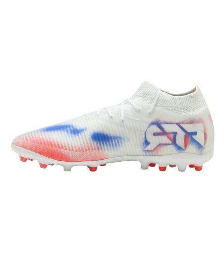 Mens Future 8 Pro Firm Ground Football Boots  White Puma