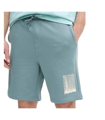 Short vert homme calvin klein jeans stroke - l