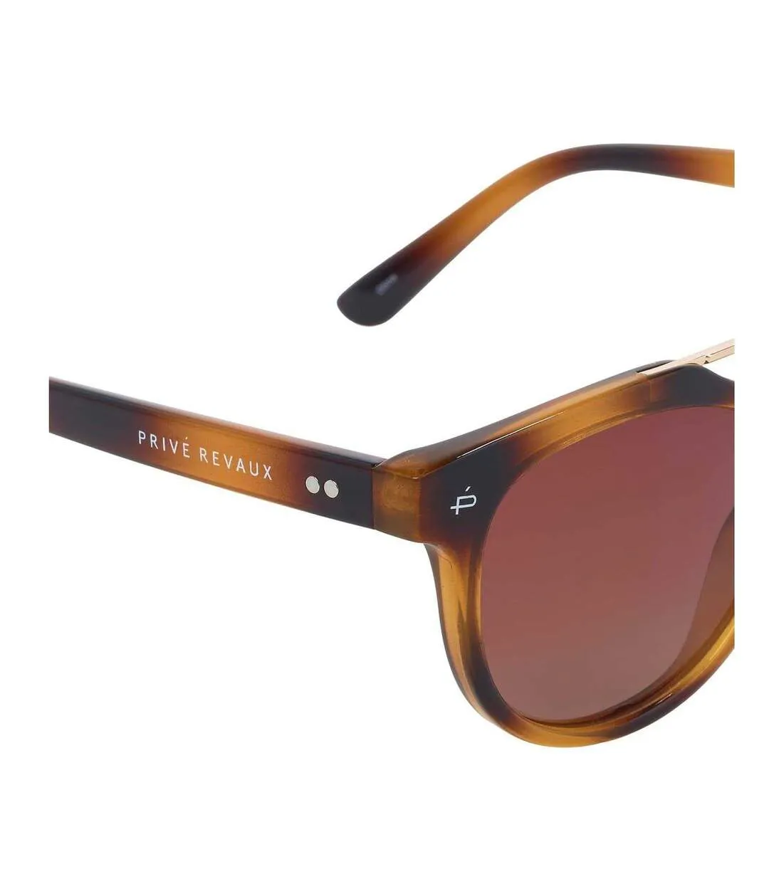 Lunettes De Soleil The Churchill Adulte Taille Unique Marron Marbré Prive Revaux-3