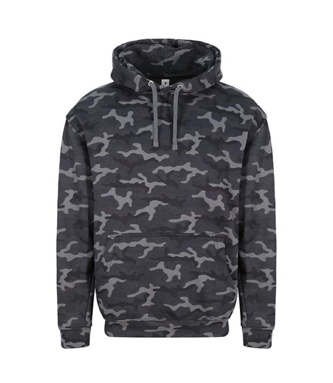 Sweat-shirt à capuche camo homme - JH014 - noir camouflage