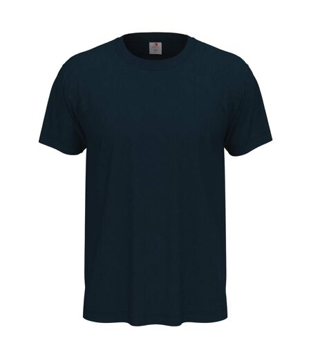Unisex adults classic tee marina blue Stedman