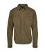 Chemise Manches Longues Homme Olive Build Your Brand-1