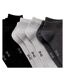 Lot de 5 paires de chaussettes grises/noires mixte espace des marques-2