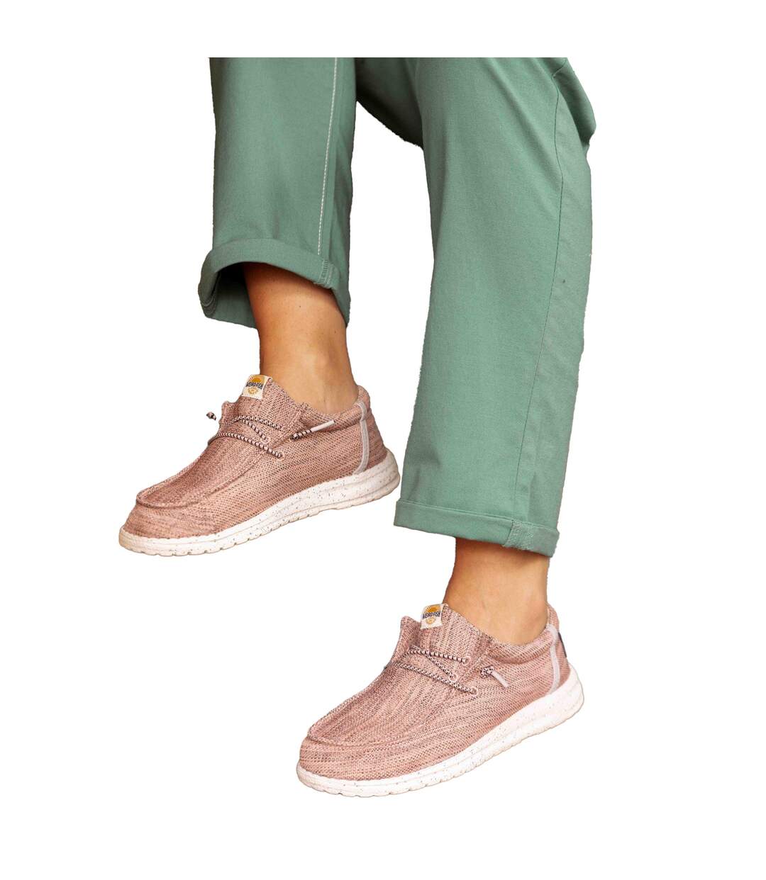 Womens/ladies rasbora lightweight shoes pink Weird Fish-3