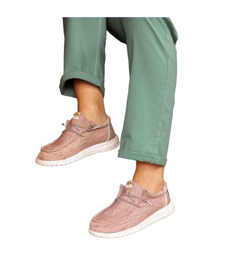 Womens/ladies rasbora lightweight shoes pink Weird Fish