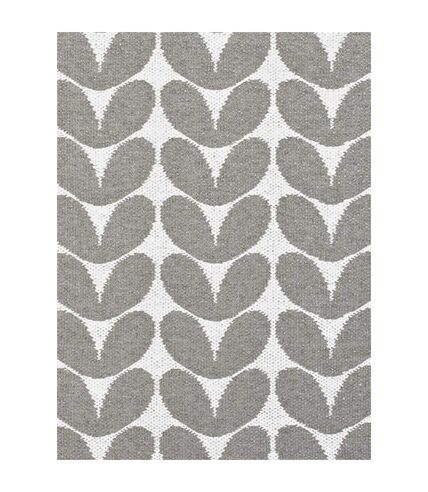 Tapis kilim tissé en PVC motif floral KARIN