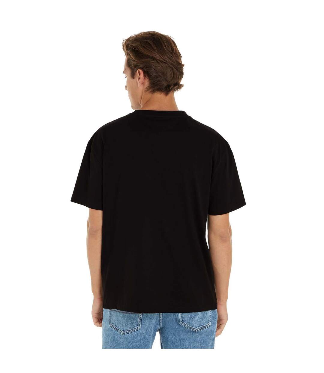 T-shirt Homme Noir Tommy Hilfiger-2