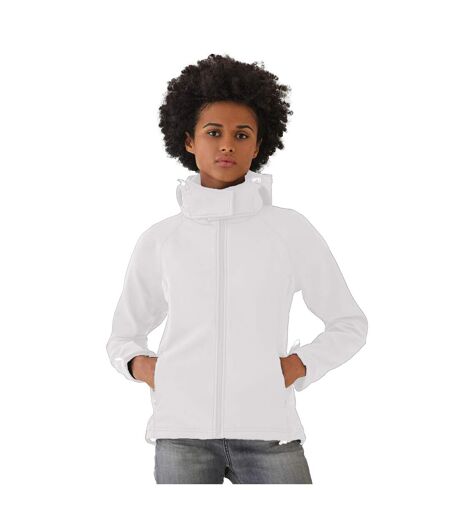 Veste Softshell Femme Blanc B&C