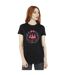 Disney Femmes/Dames Princesse Fête d'hiver T-Shirt Boyfriend en coton (Noir) - UTBI42977-1