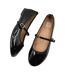 Where´s That From Womens/ladies Josie Straps Wide Ballerina Flats Black Where's That From-1