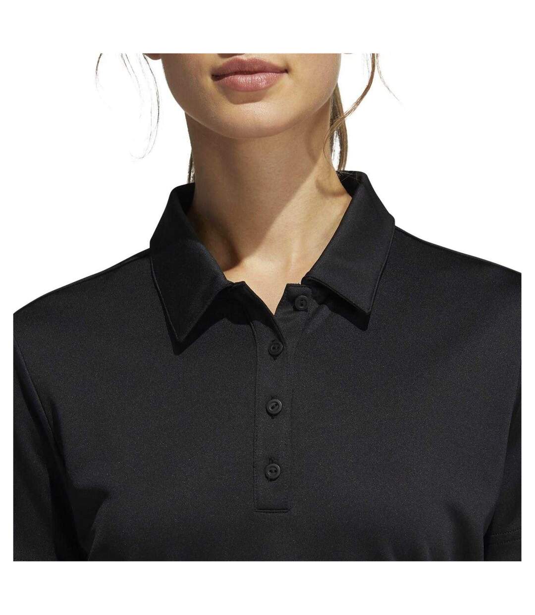 Polo Golf Performance Femme Noir Adidas-3
