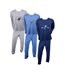 Pyjama Homme Long SWEET SECRET C2709 POLO CONFORT GRIS-5