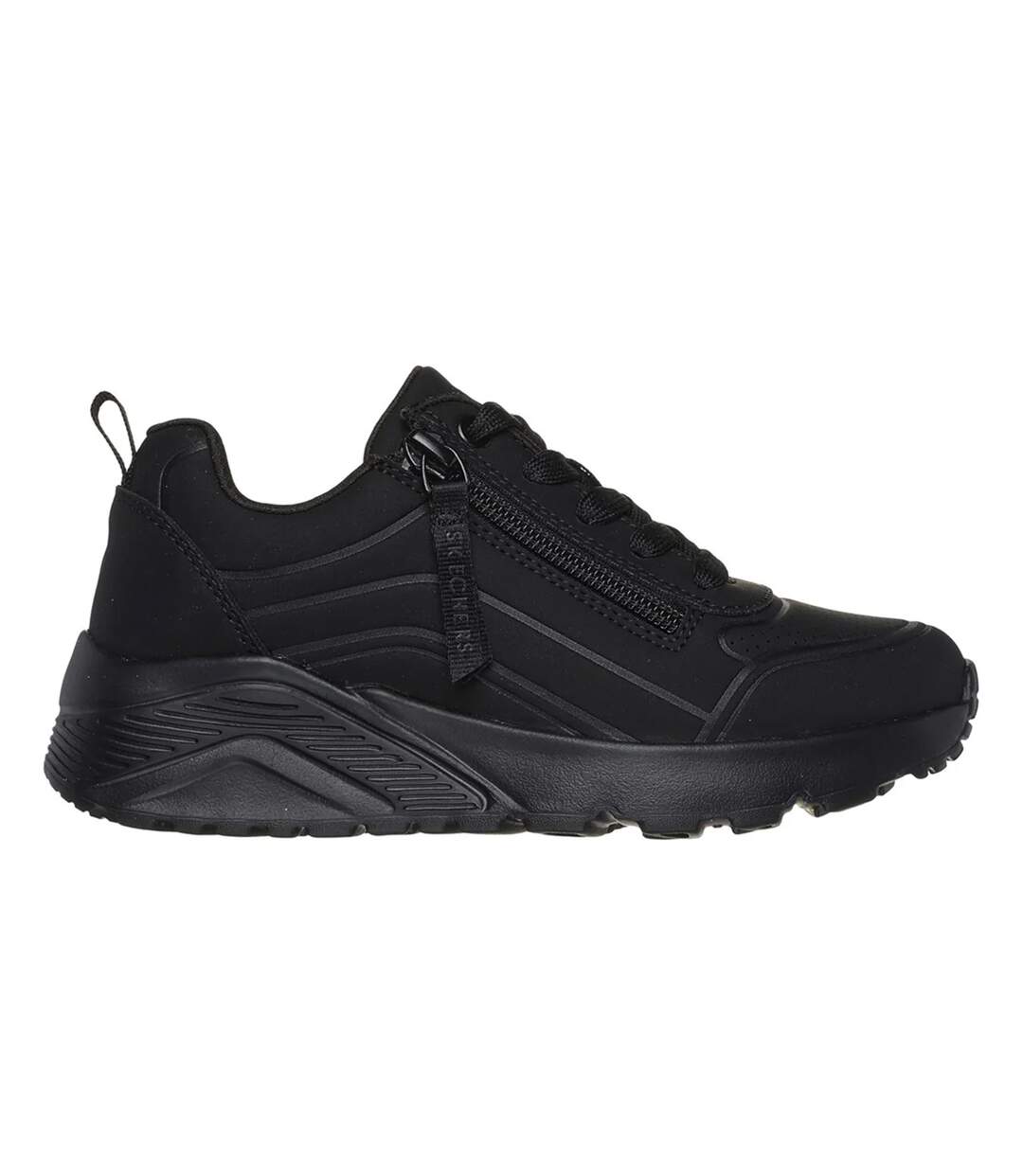 Baskets uno lite fille noir Skechers-3