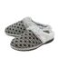 Ladies Cosy Memory Foam Open Back Knitted Slippers-3