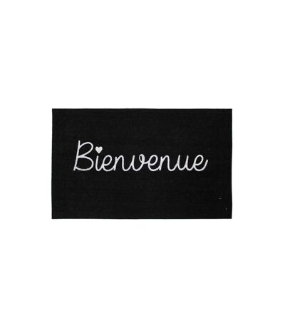Tapis Imprimé Phosphorescent Ben 45x70cm Noir