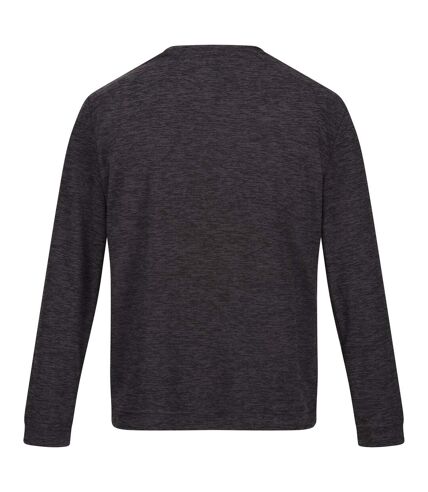 Regatta Mens Leith Lightweight Sweatshirt (Dark Grey Marl)