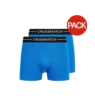 Boxers Hexter Homme Bleu Crosshatch
