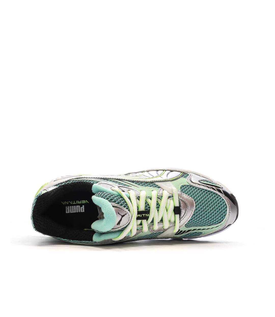Baskets vertes/grises homme puma veritana sentient-4