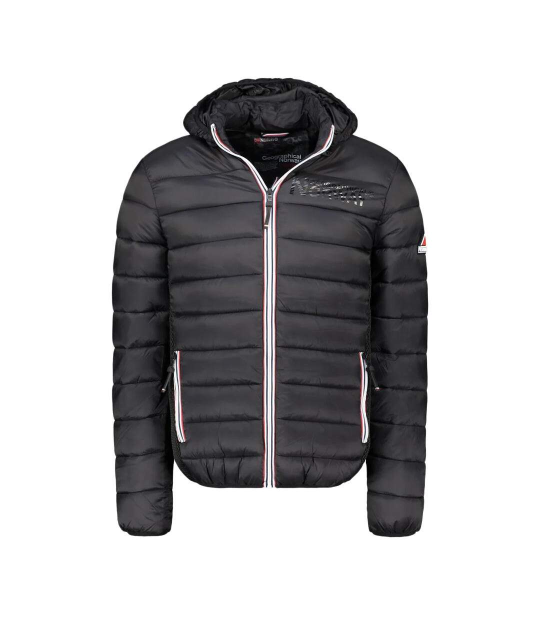 Doudoune noir homme geographical norway bikash-1