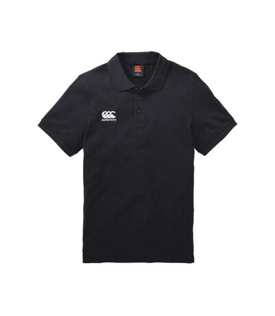 Canterbury Unisex Adult Polo Shirt (Black) - UTRD1434
