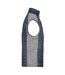 Veste Sans Manches Homme Gris Clair Chiné Anthracite Chiné James And Nicholson-3