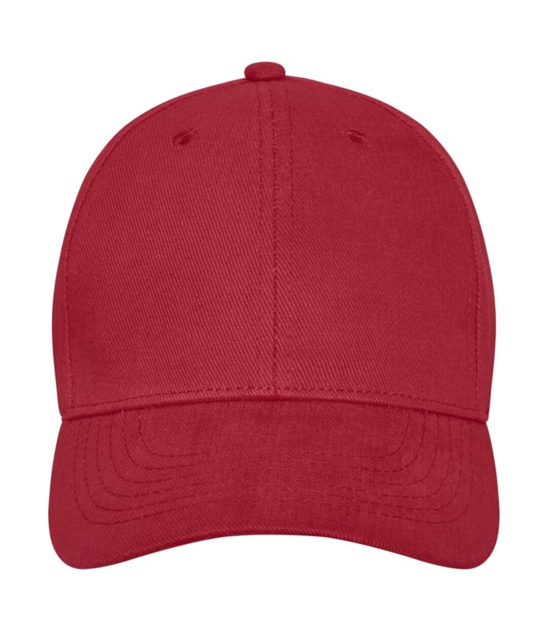 Casquette davis adulte rouge Elevate-1