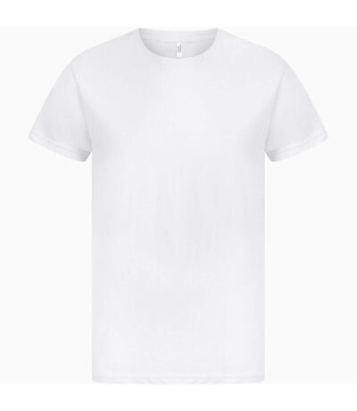 Casual Classics Mens Ringspun Cotton Longline T-Shirt (White) - UTAB602