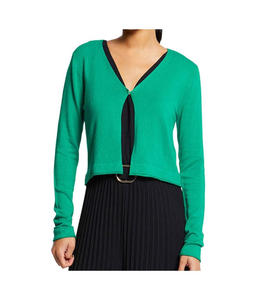 Gilet vert femme morgan mzina-1