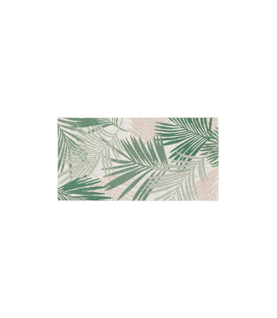 Tapis Déco Tissé Joao 80x150cm Vert-1