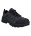 Mens Bandera Expedition Suede Low Walking Shoes Charcoal Black Hi-Tec-1