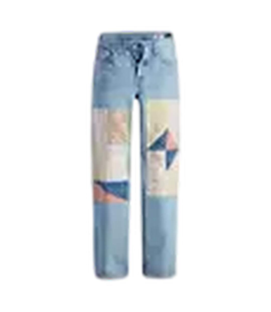 Jean Motif/style Patchwork 90s Femme Road Trippin Levis-2