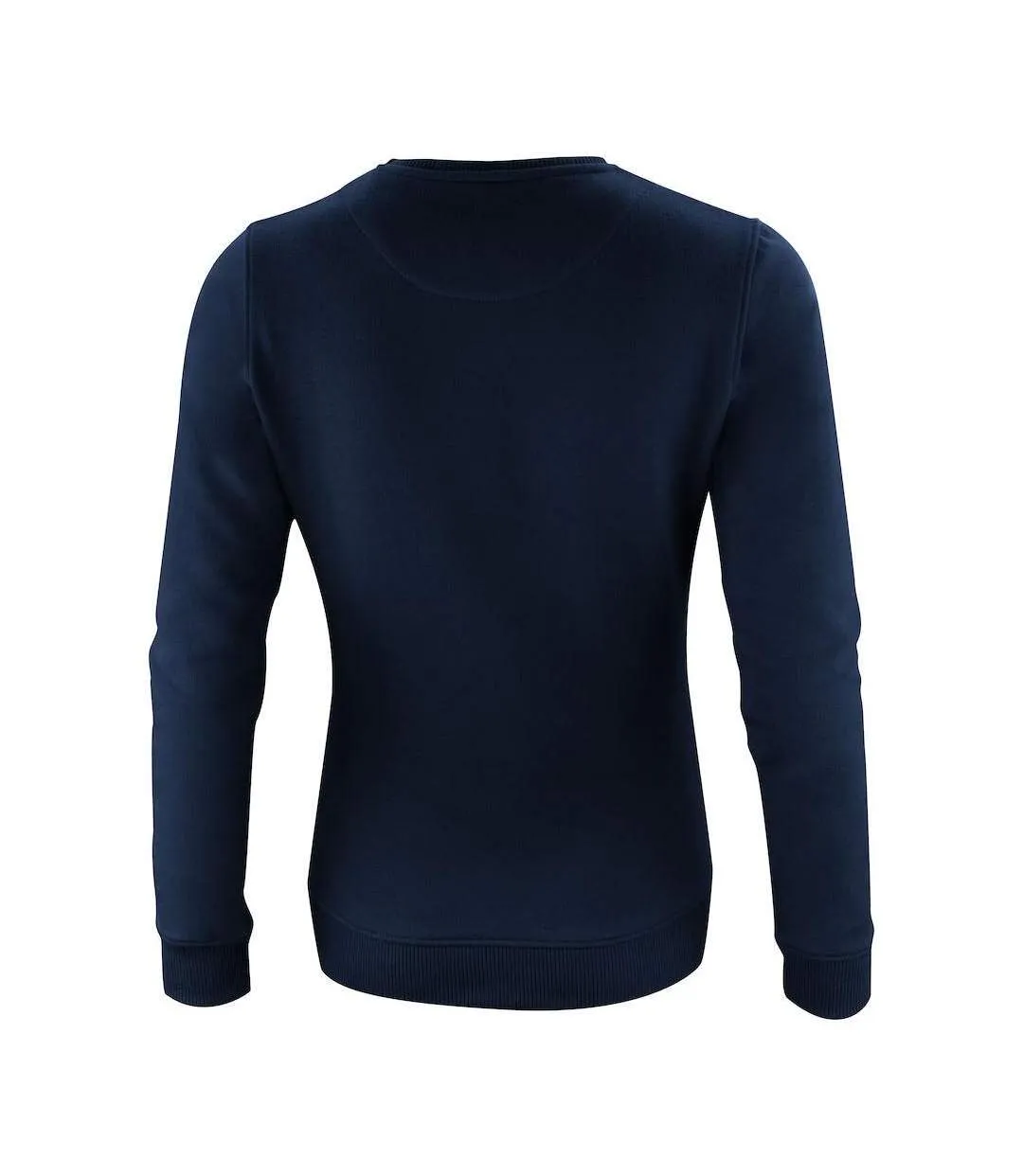 Womens/ladies Alder Crew Neck Sweatshirt Navy James Harvest-2